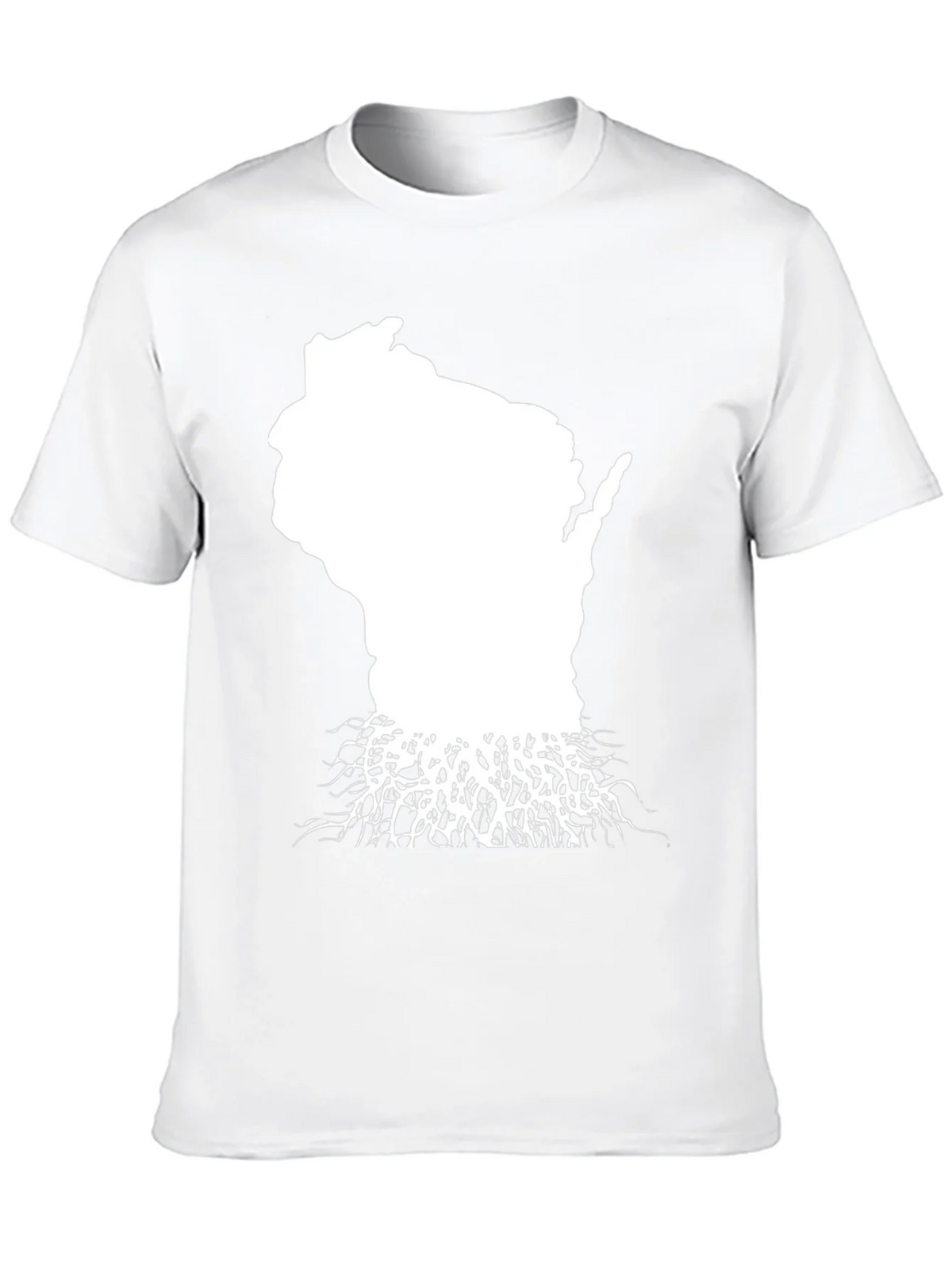 Wisconsin Roots Black T-Shirt - State Pride Tee product image 9