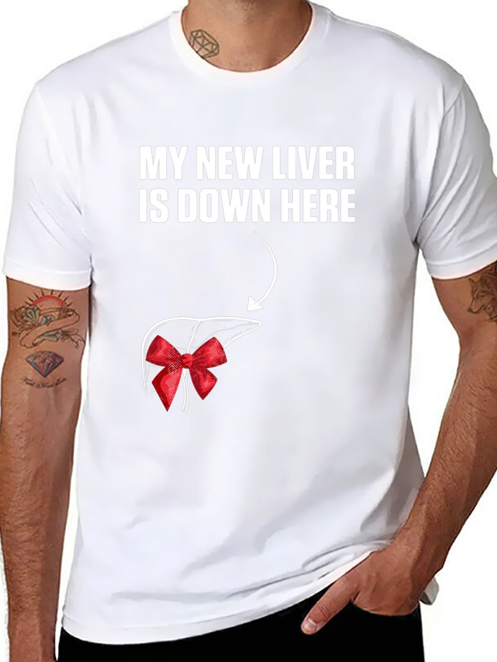 Funny Liver Transplant T-Shirt - My New product image 7