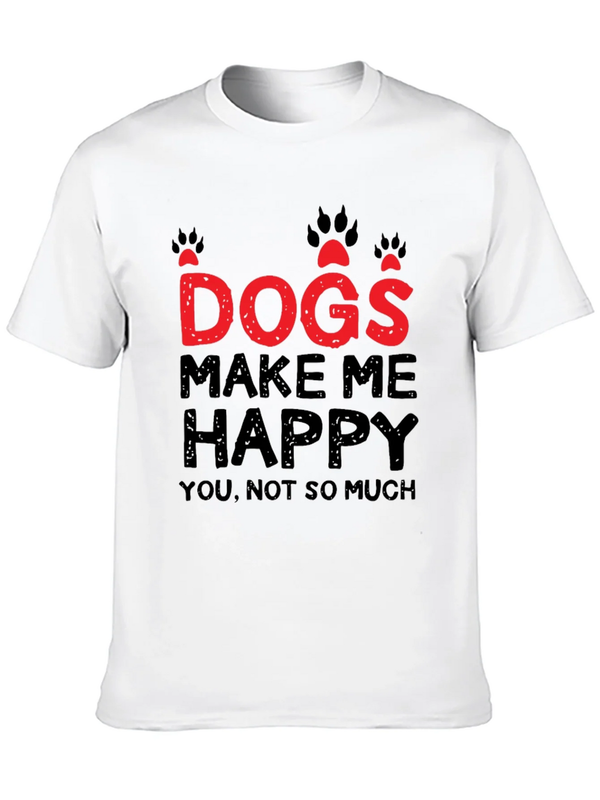 Dogs Make Me Happy Graphic T-Shirt product image 9