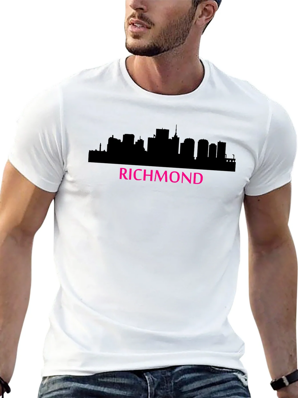 Richmond Skyline Graphic Tee - Stylish City Pride product image 12