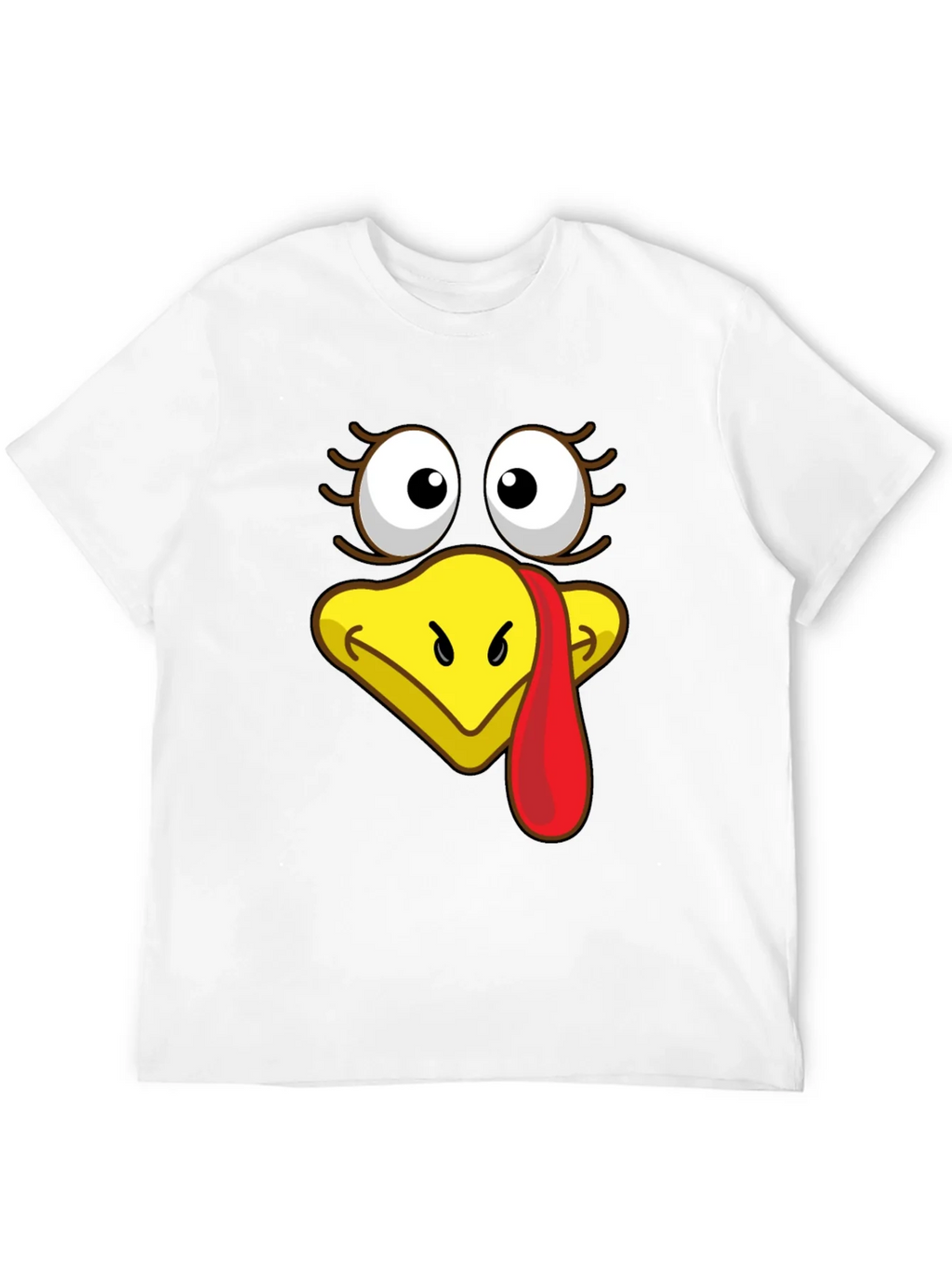 Turkey Face Graphic T-Shirt - Thanksgiving Apparel product image 9