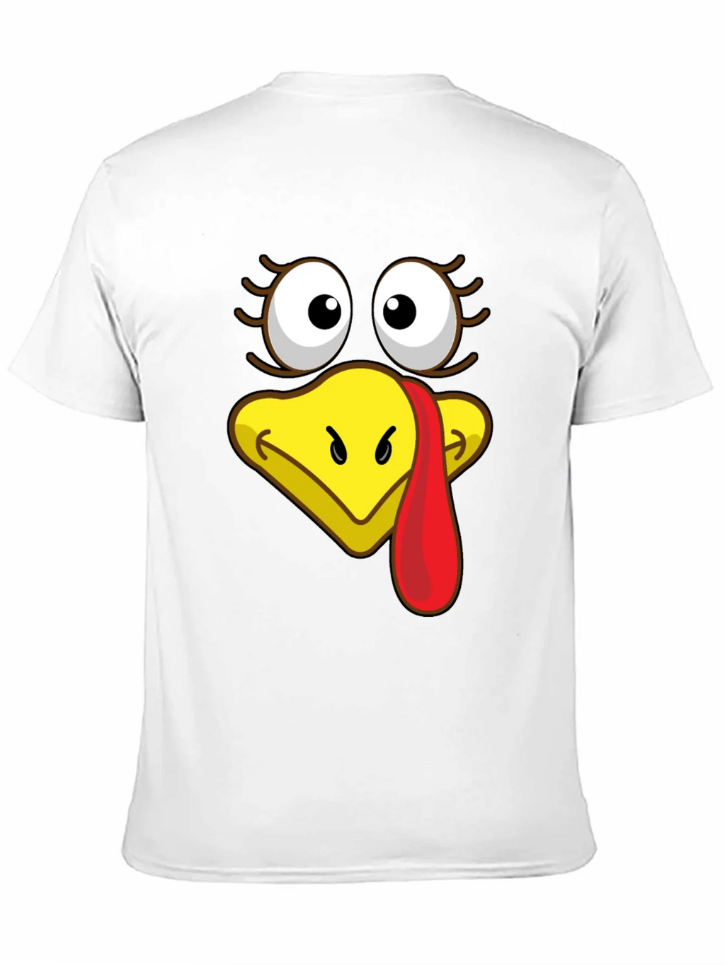 Turkey Face Graphic T-Shirt - Thanksgiving Apparel product image 8