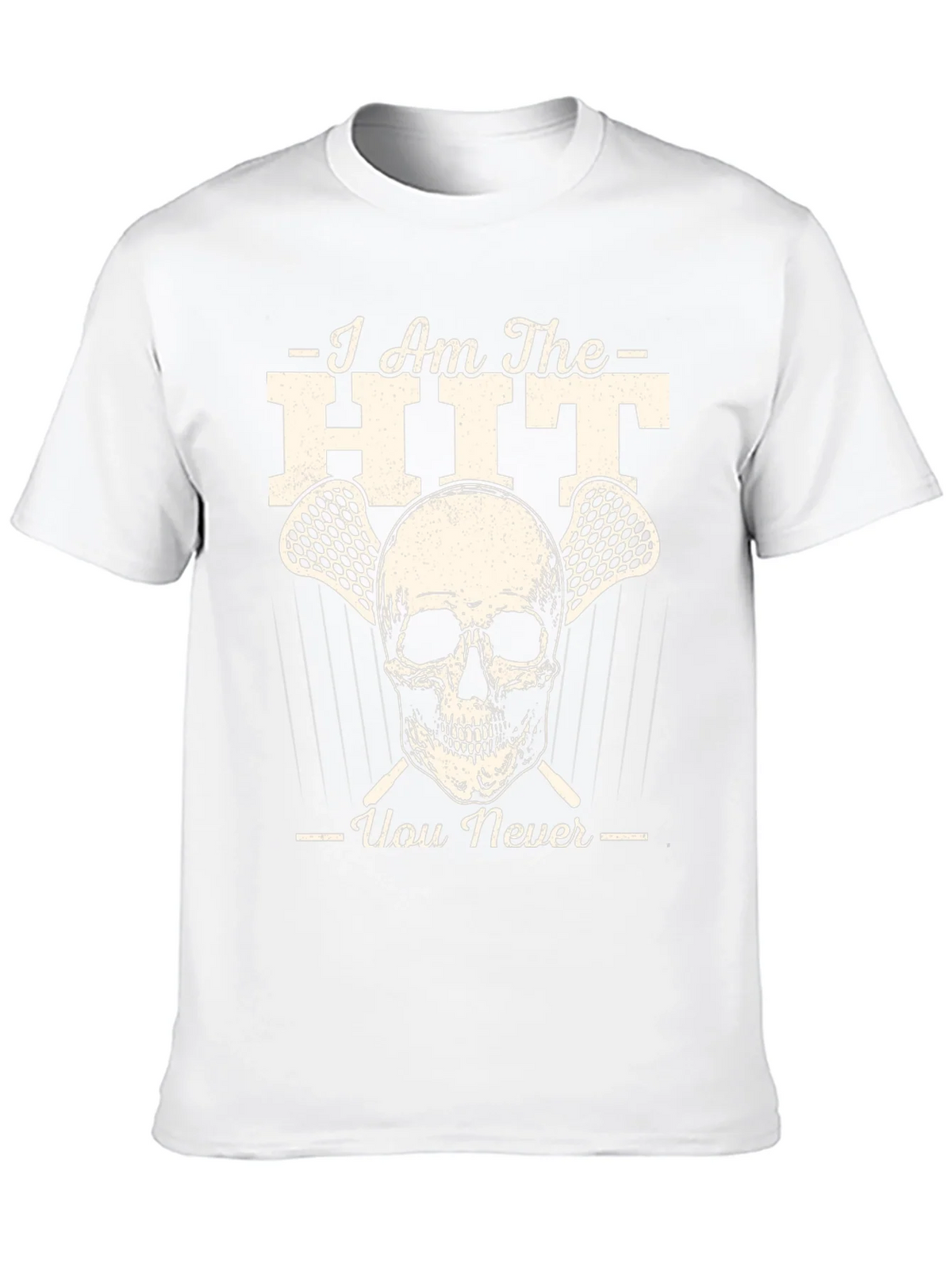 Lacrosse Skull Graphic T-Shirt product image 7