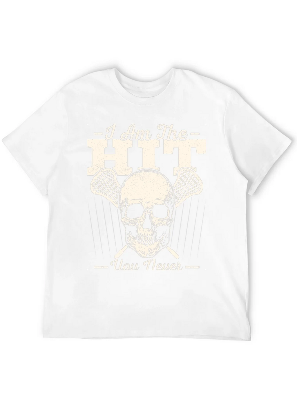 Lacrosse Skull Graphic T-Shirt product image 9