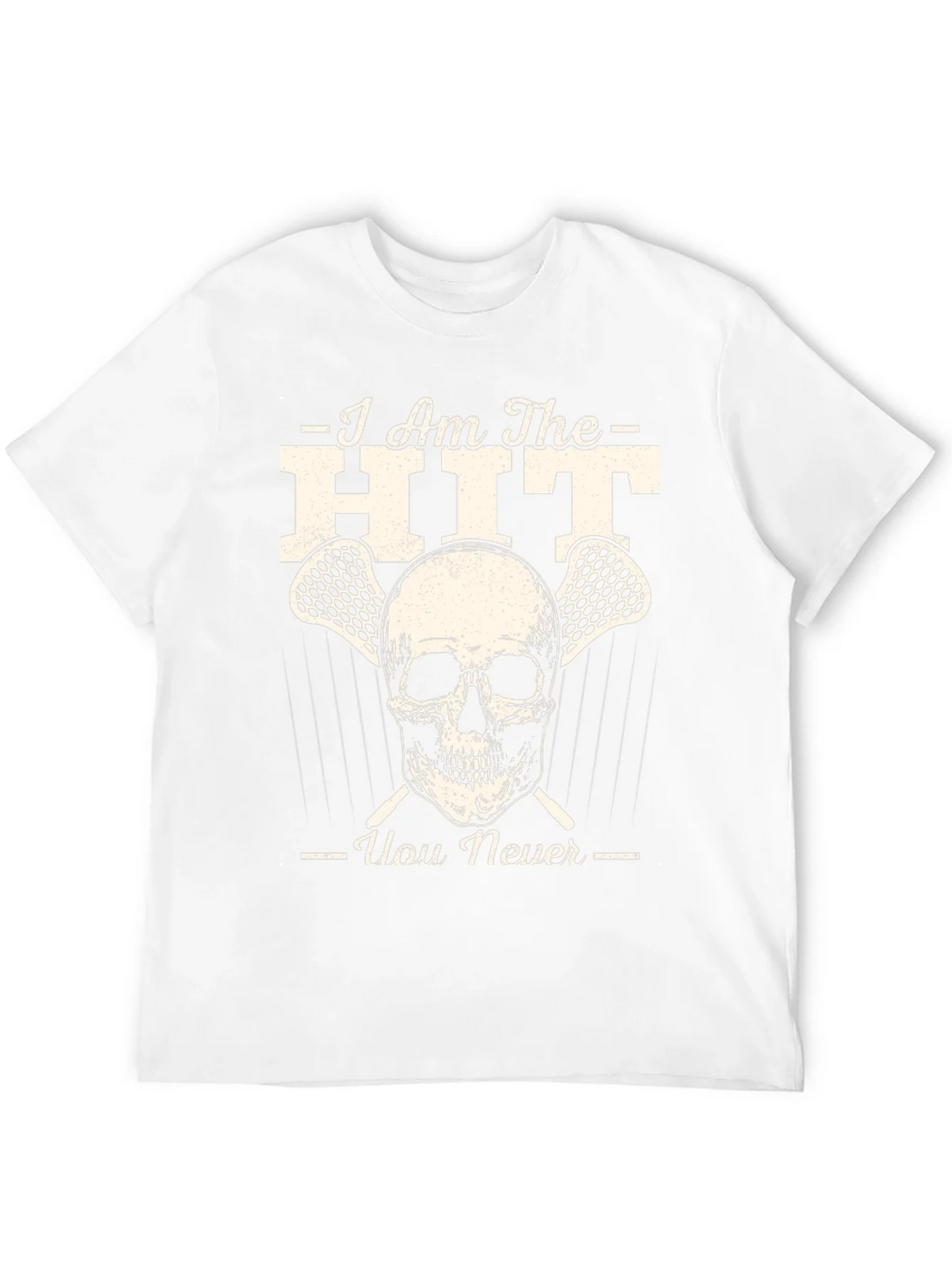 Lacrosse Skull Graphic T-Shirt product image 9