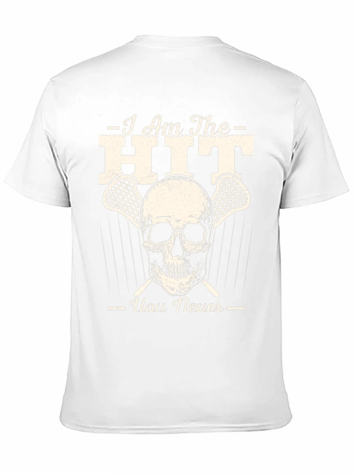 Lacrosse Skull Graphic T-Shirt product image 8