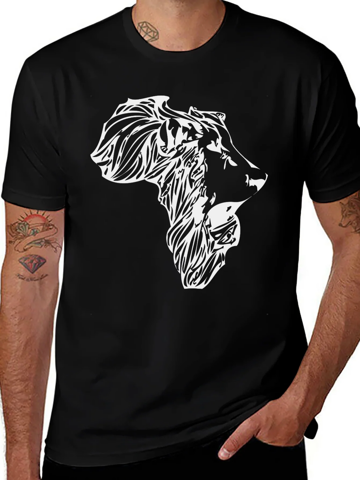 Africa Lion T-Shirt - Stylish Graphic Tee product image 1