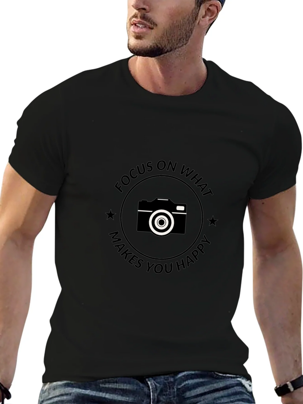 Focus on What Makes You Happy T-Shirt product image 6
