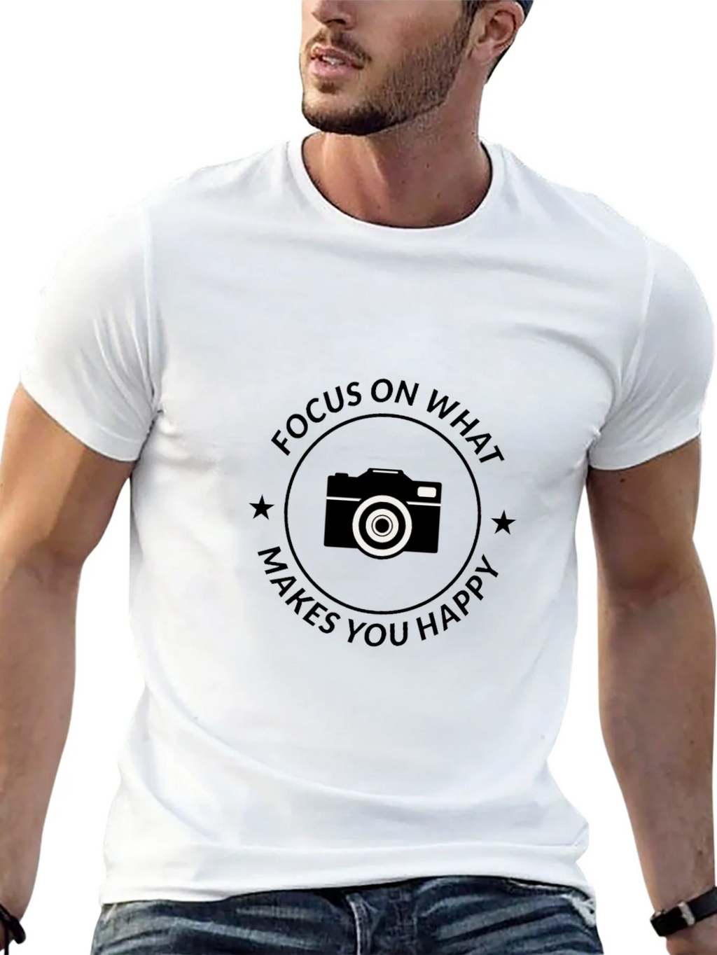 Focus on What Makes You Happy T-Shirt product image 11