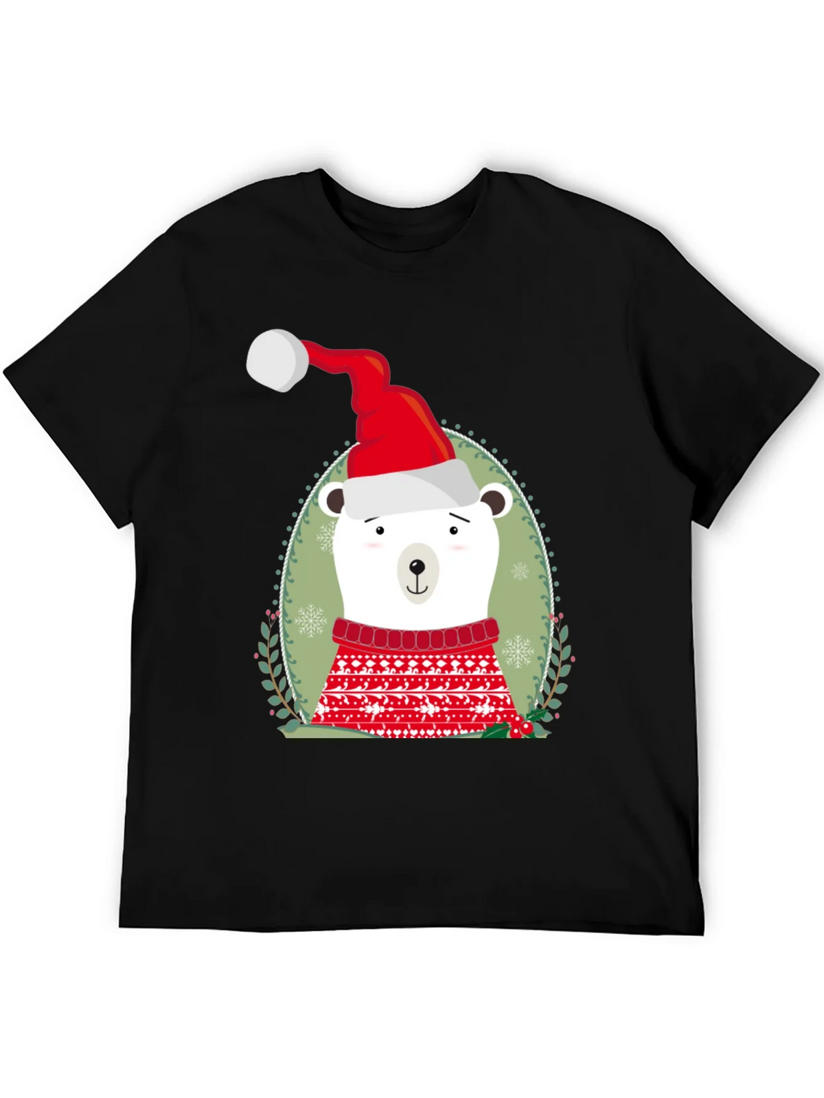 Holiday Polar Bear Graphic Tee