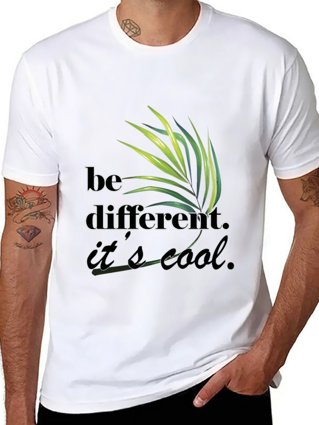 Be Different Its Cool Graphic T-Shirt product image 7