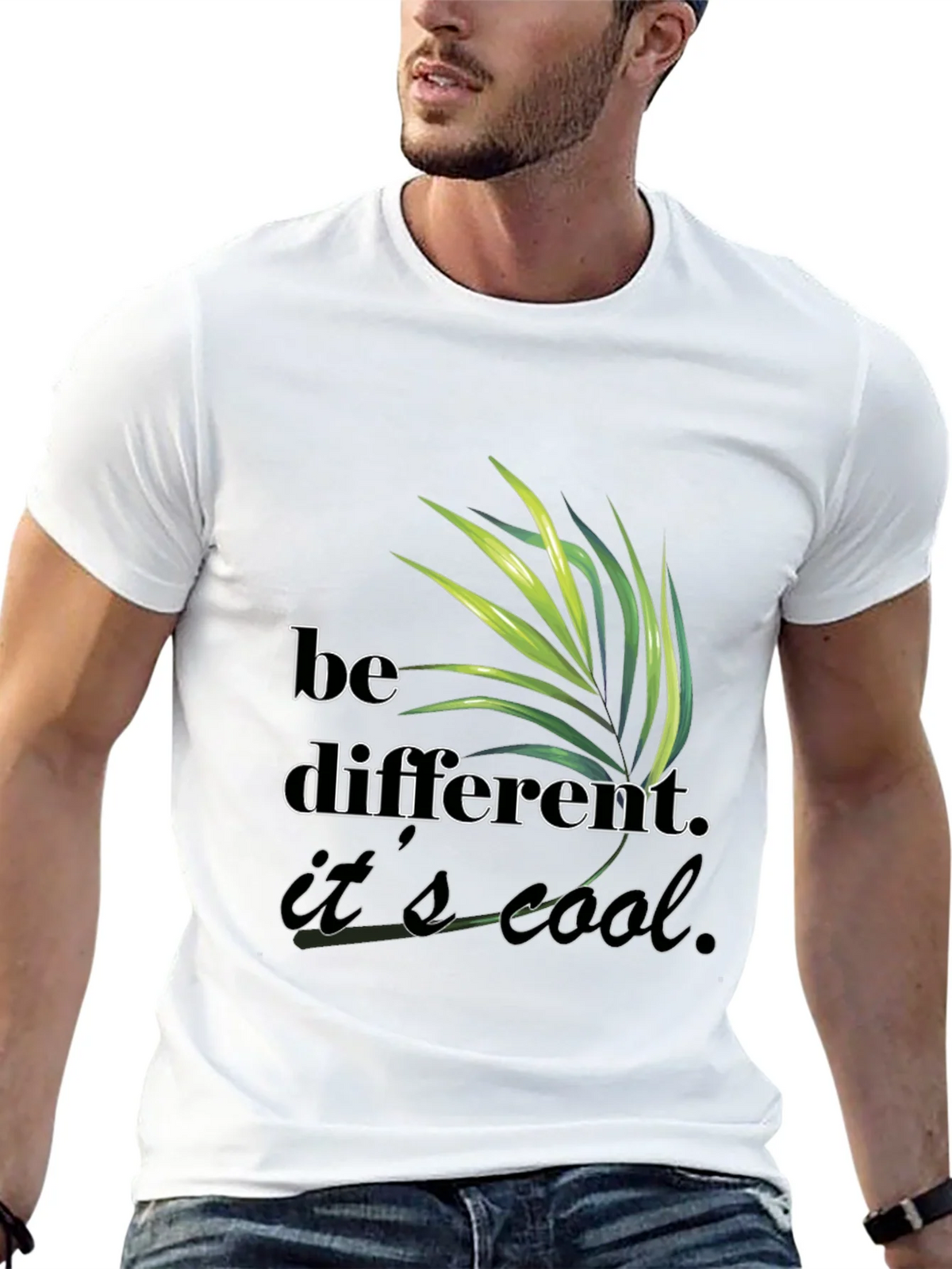 Be Different Its Cool Graphic T-Shirt product image 12