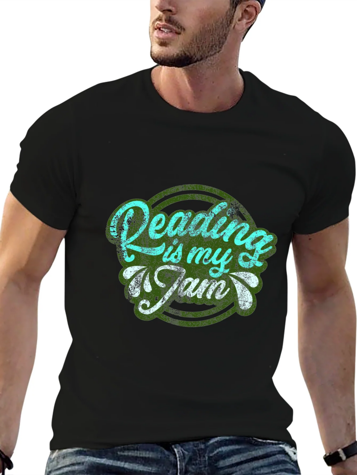 Reading is my Jam Graphic T-Shirt product image 6