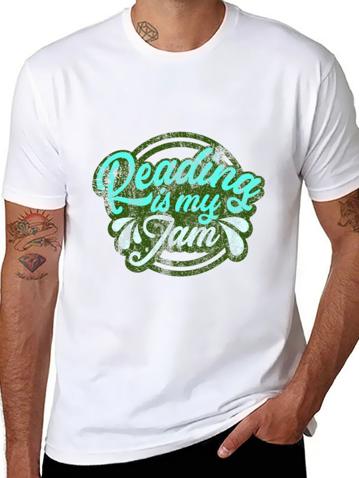 Reading is my Jam Graphic T-Shirt product image 7
