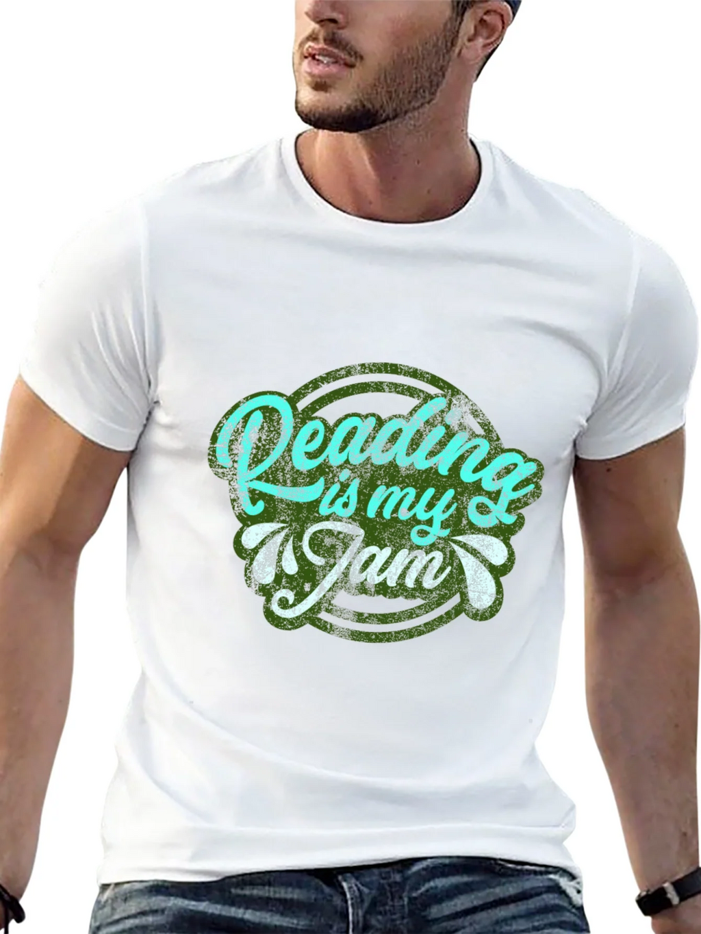 Reading is my Jam Graphic T-Shirt product image 12