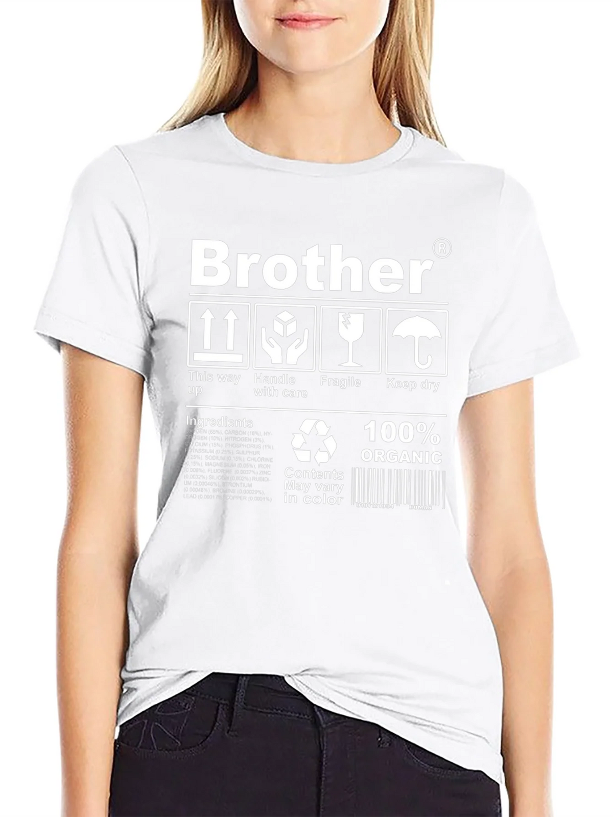 Brother Organic T-Shirt: Handle with Care product image 8