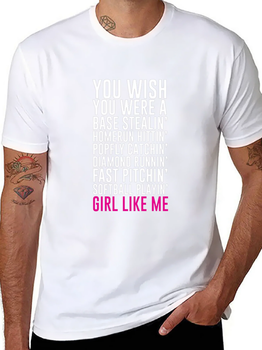 Softball Girl Graphic T-Shirt product image 6