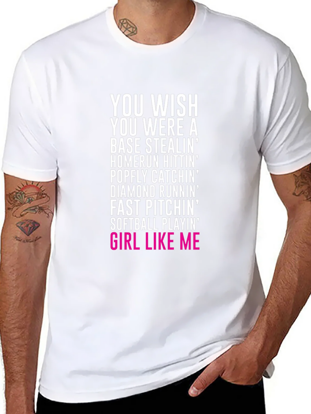 Softball Girl Graphic T-Shirt product image 6