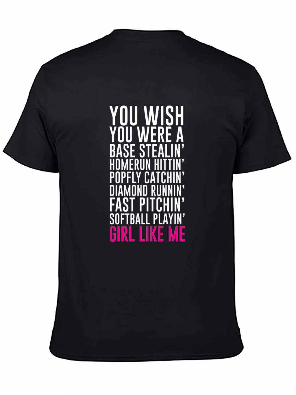 Softball Girl Graphic T-Shirt product image 4
