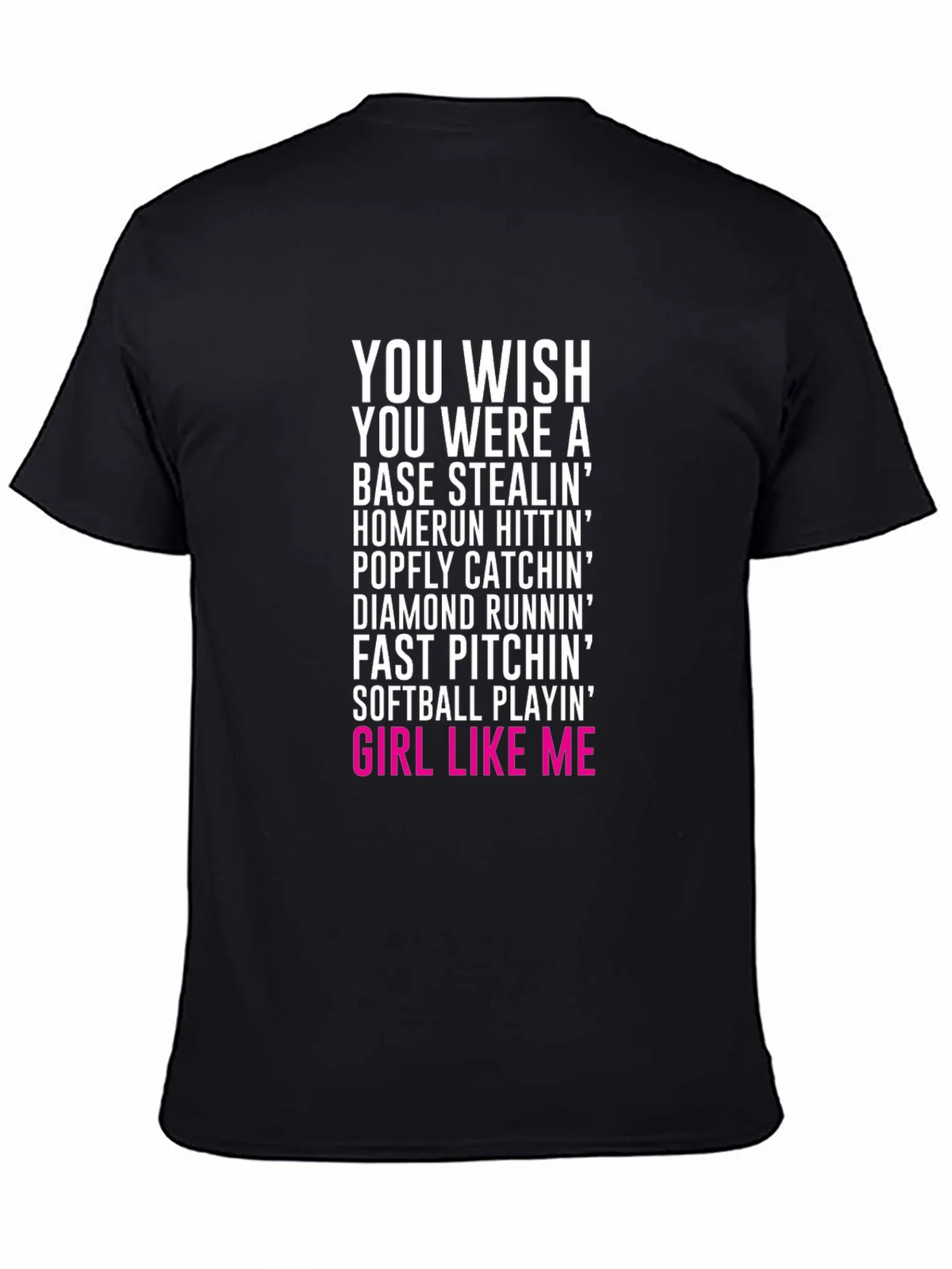 Softball Girl Graphic T-Shirt product image 4