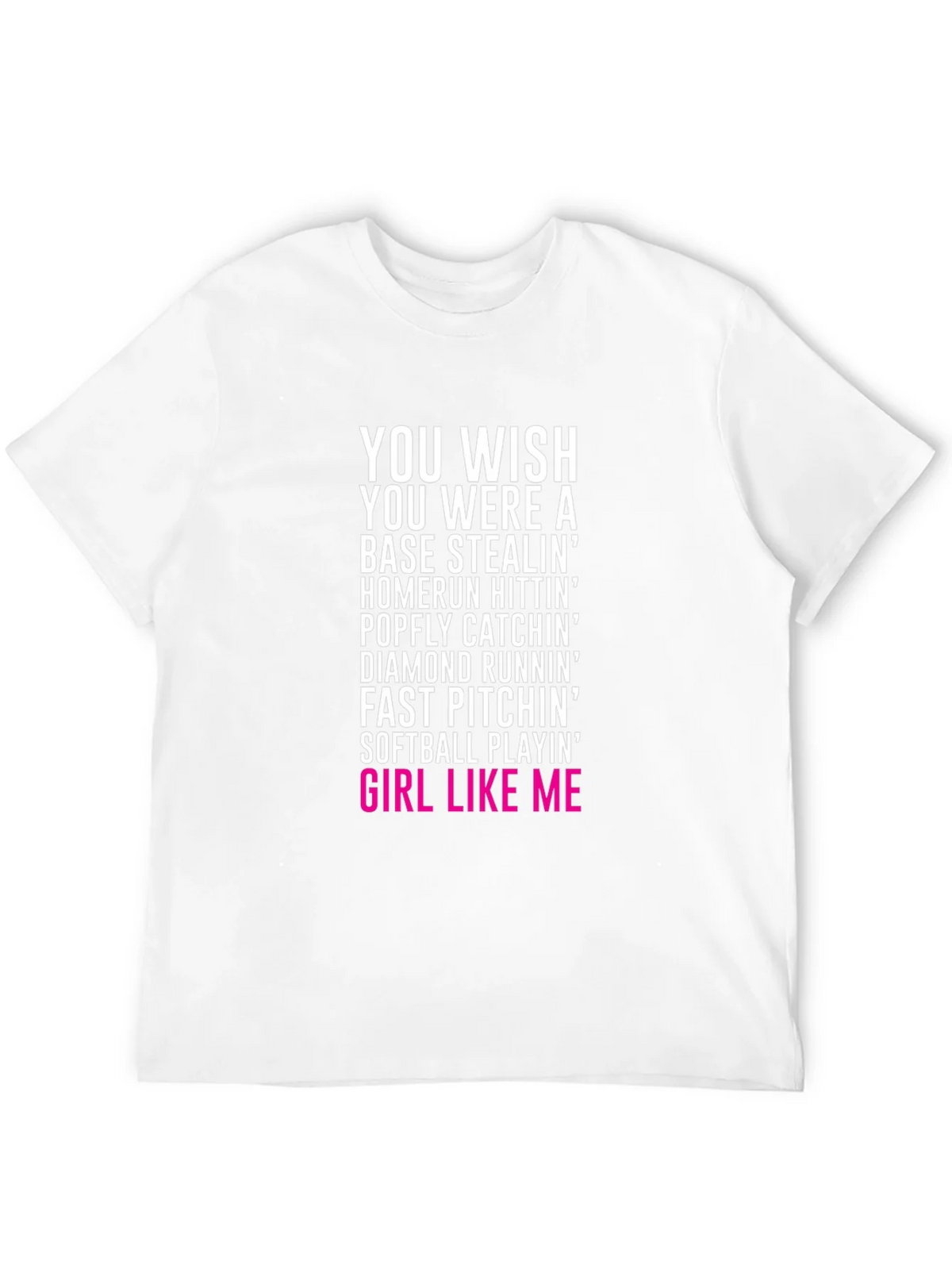 Softball Girl Graphic T-Shirt product image 8