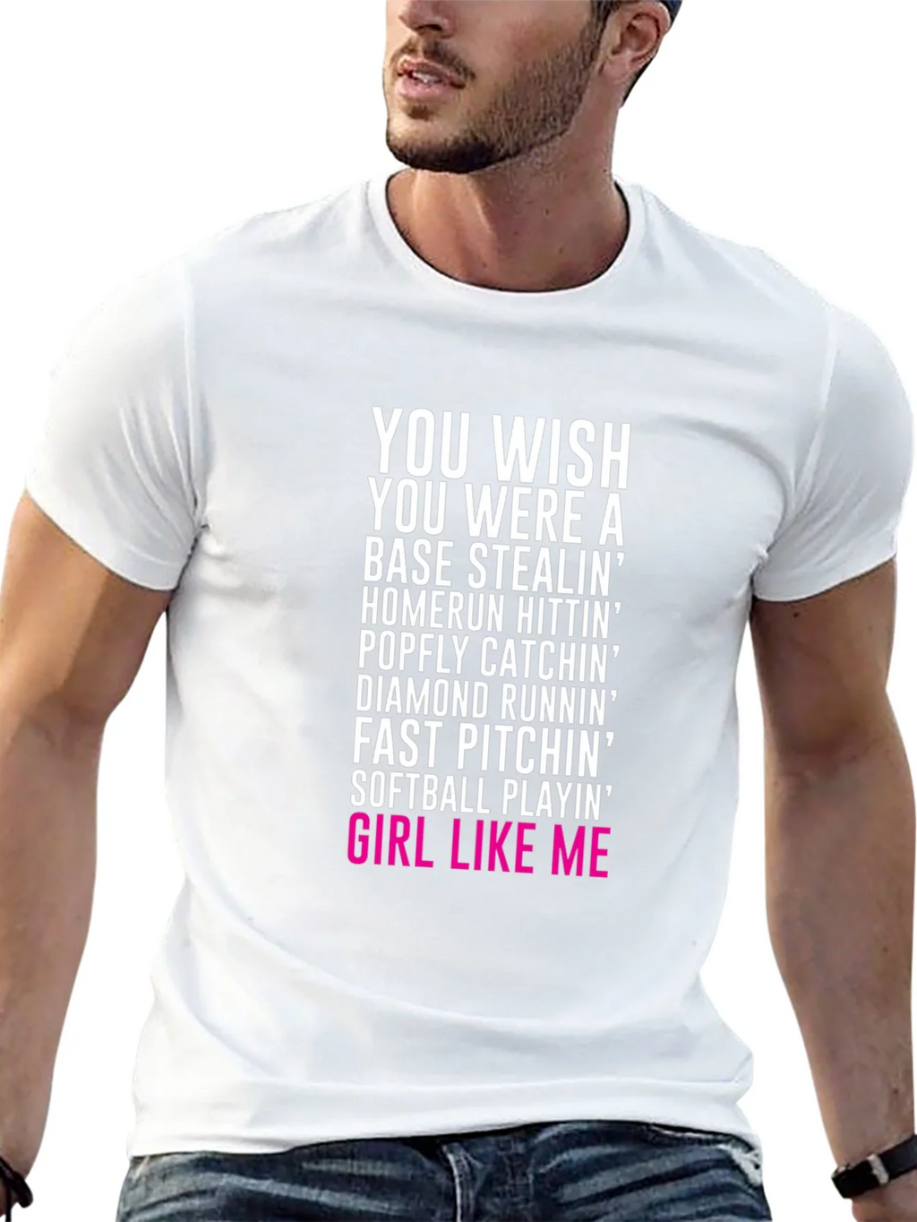 Softball Girl Graphic T-Shirt product image 9