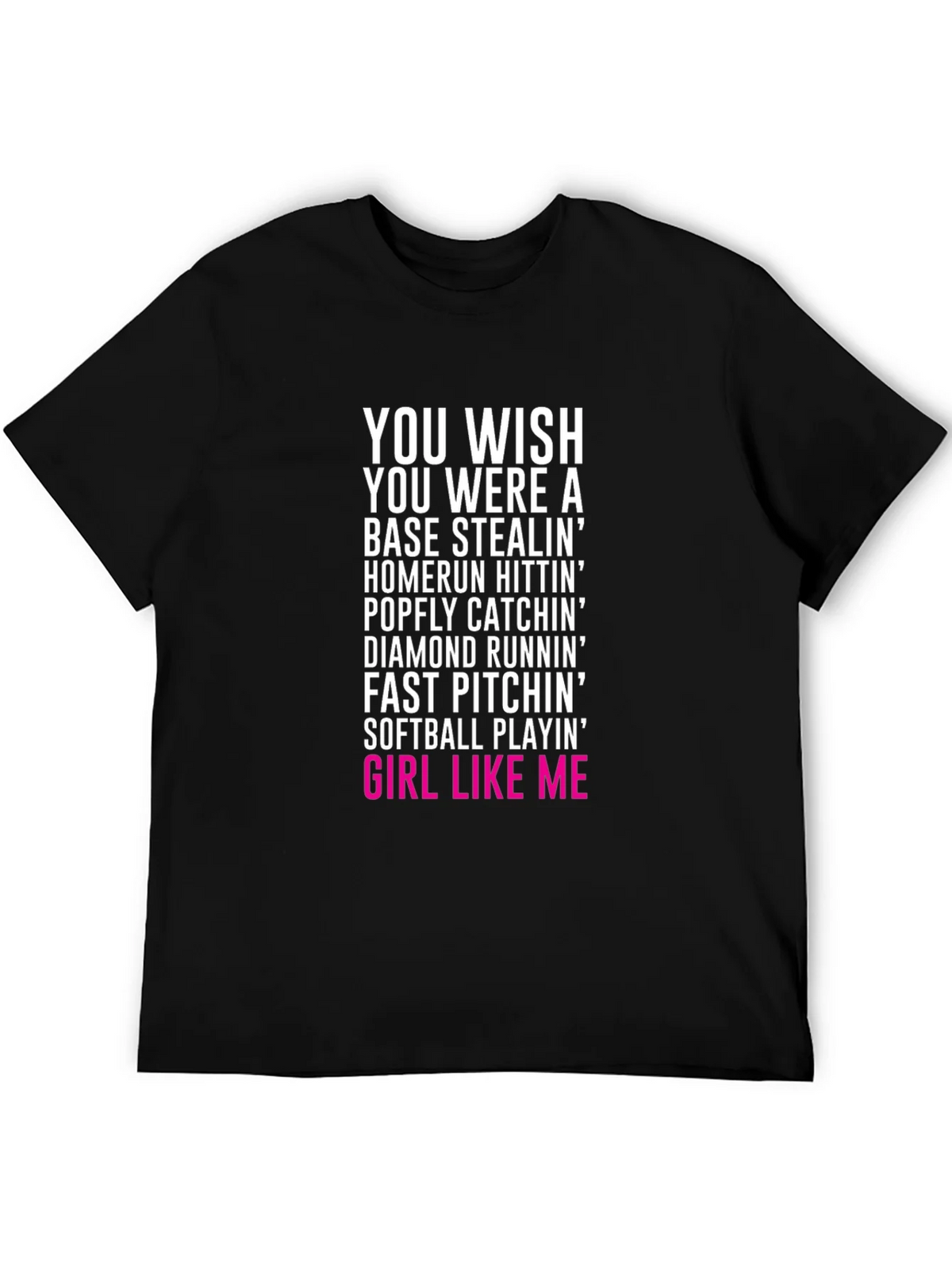 Softball Girl Graphic T-Shirt product image 5