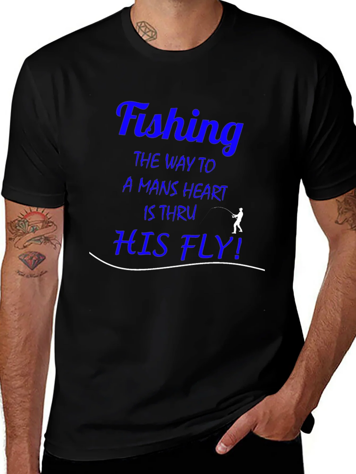 Fishing T-Shirt - The Way To A Mans Heart product image 1
