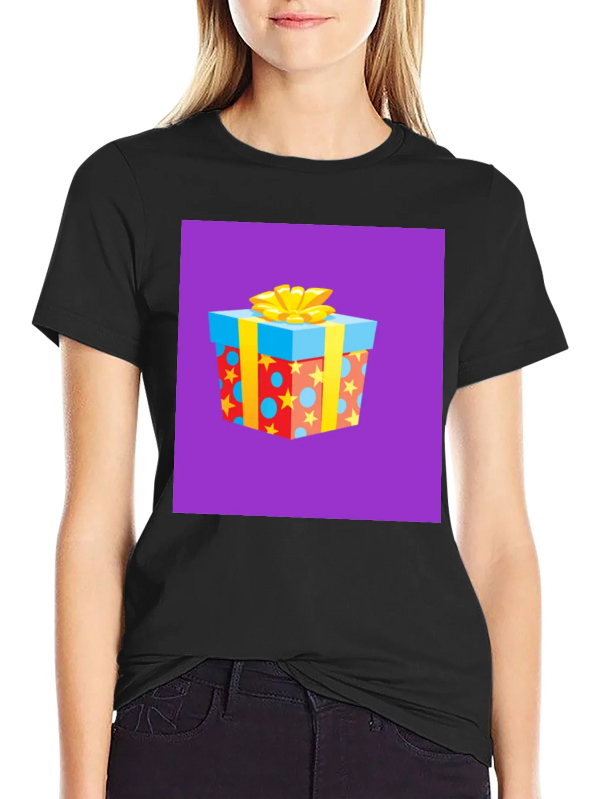 Festive Gift Box Graphic Tee product image 2