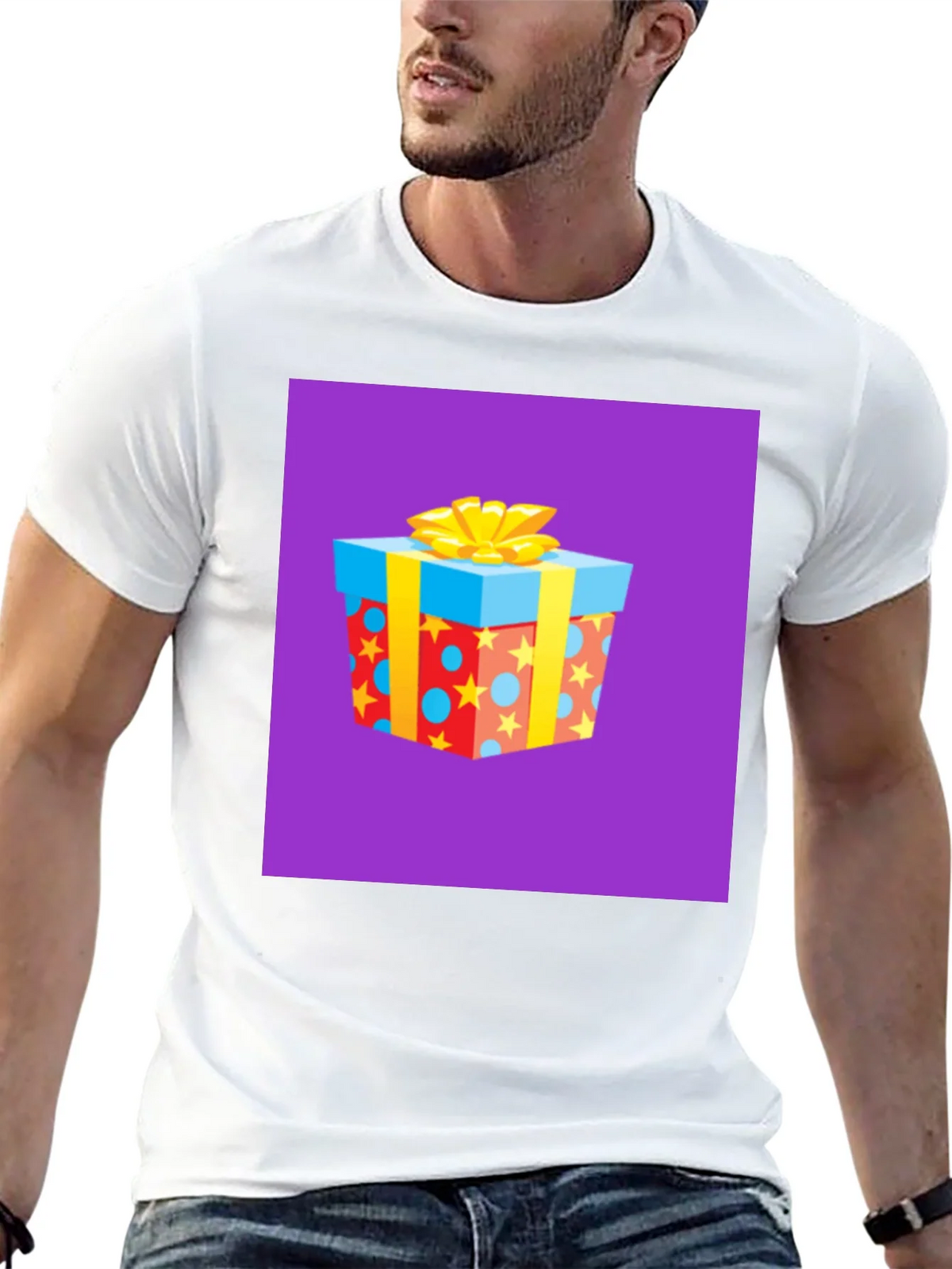Festive Gift Box Graphic Tee product image 11