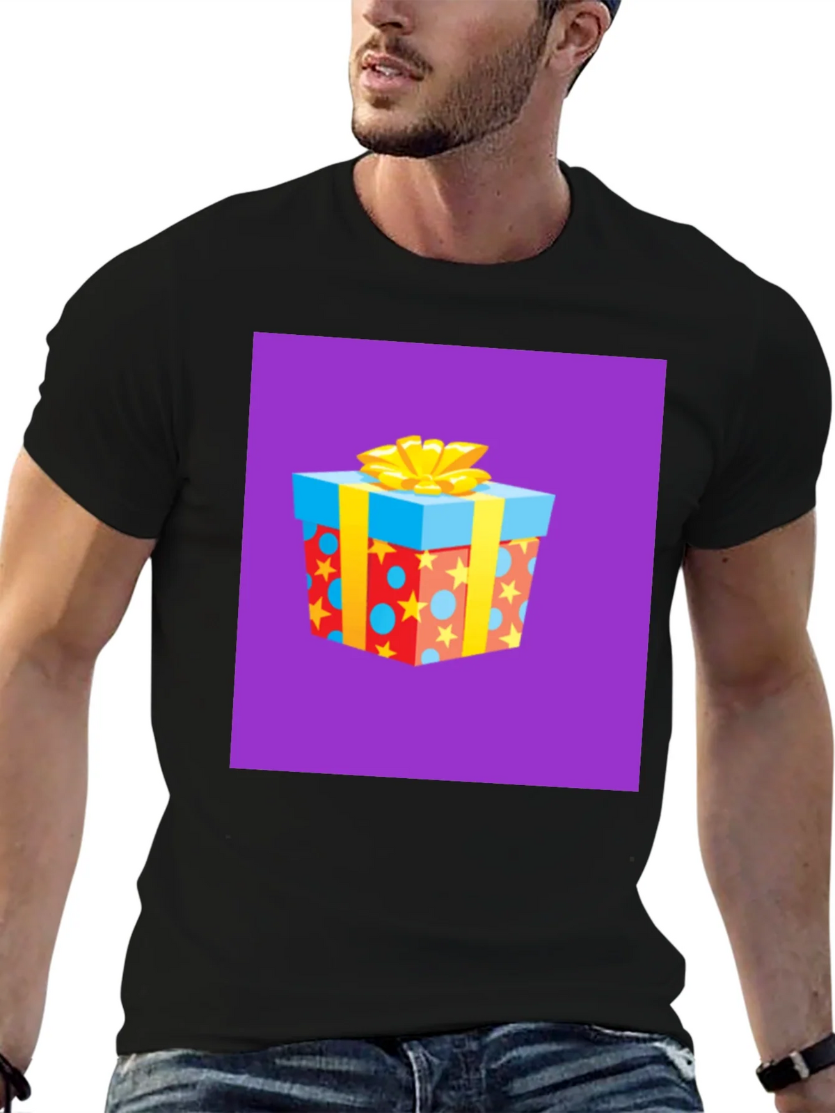 Festive Gift Box Graphic Tee product image 6