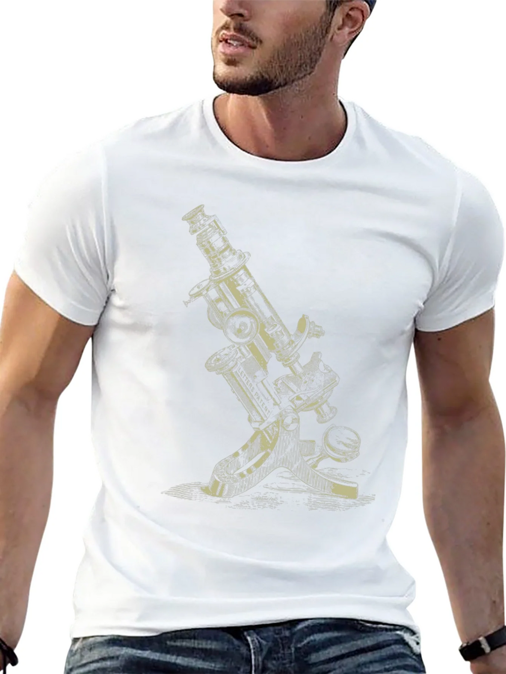 Vintage Microscope Graphic T-Shirt - Science Style product image 12