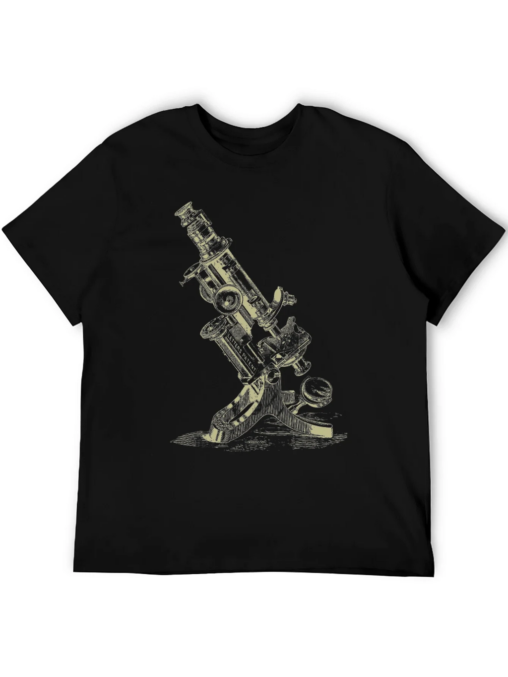 Vintage Microscope Graphic T-Shirt - Science Style product image 5