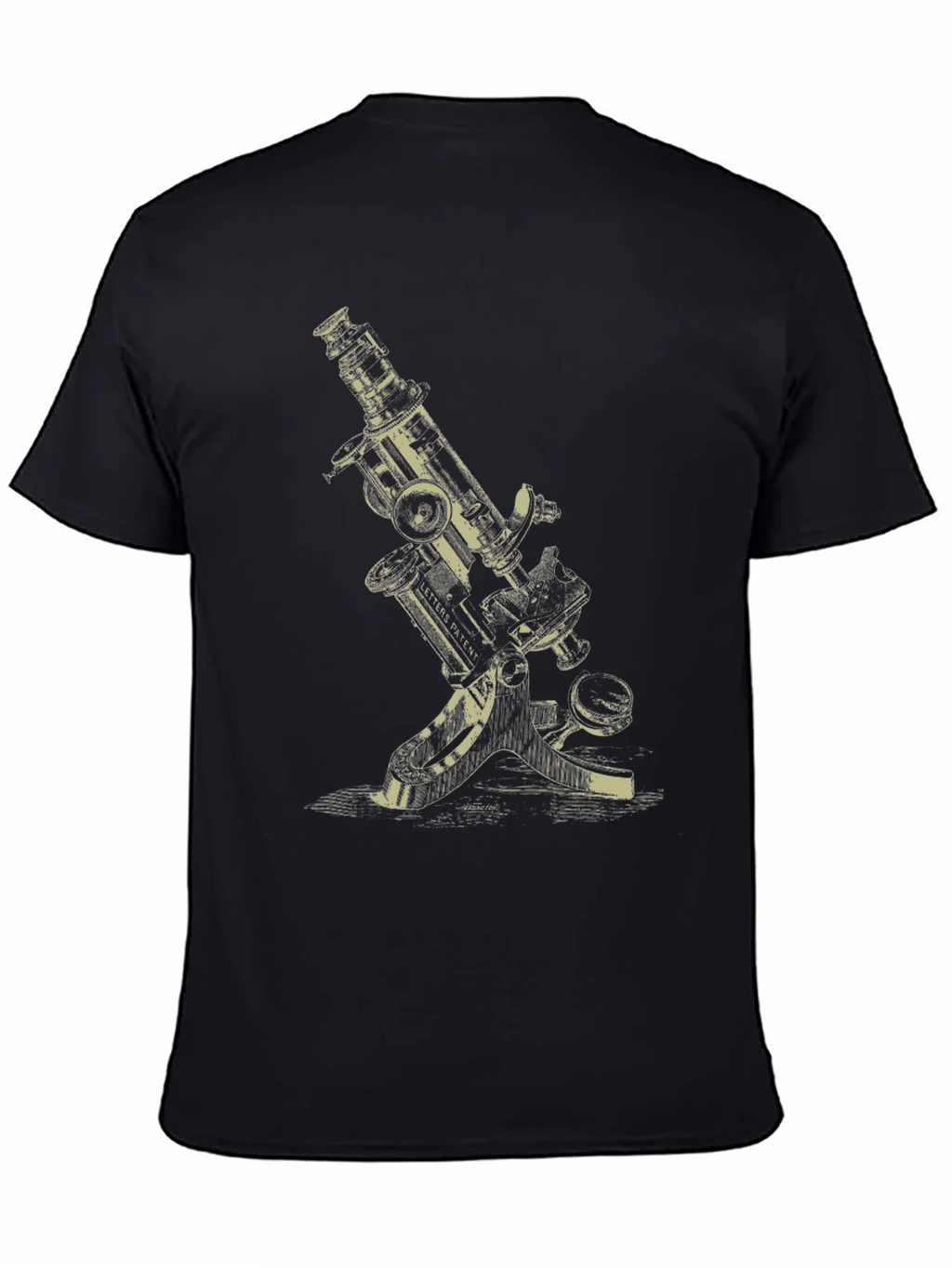 Vintage Microscope Graphic T-Shirt - Science Style product image 4