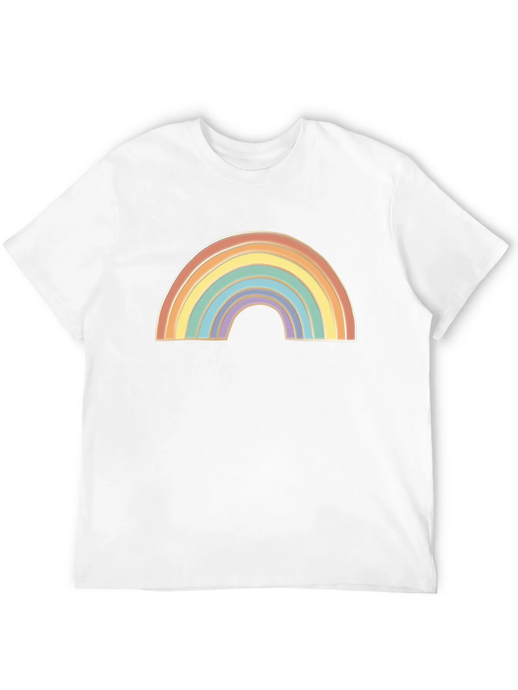 Rainbow Graphic Black T-Shirt product image 11