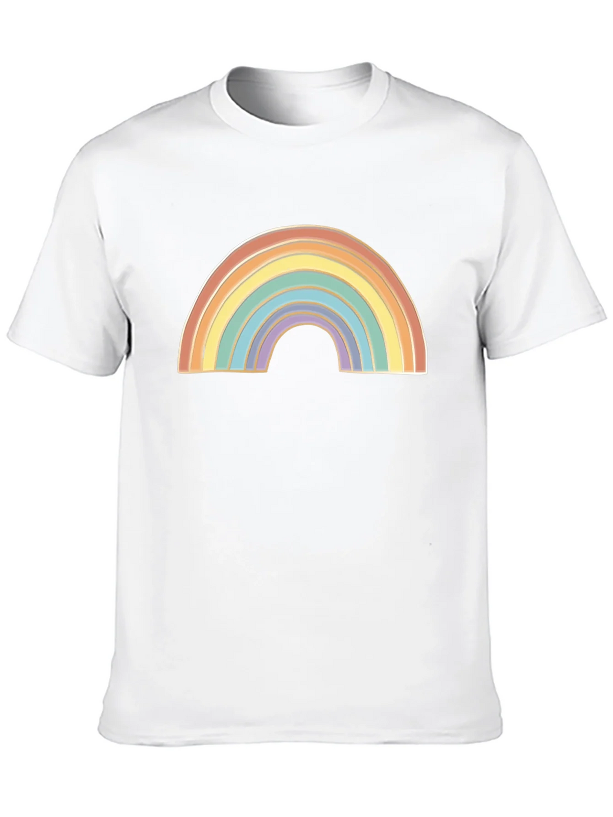 Rainbow Graphic Black T-Shirt product image 9