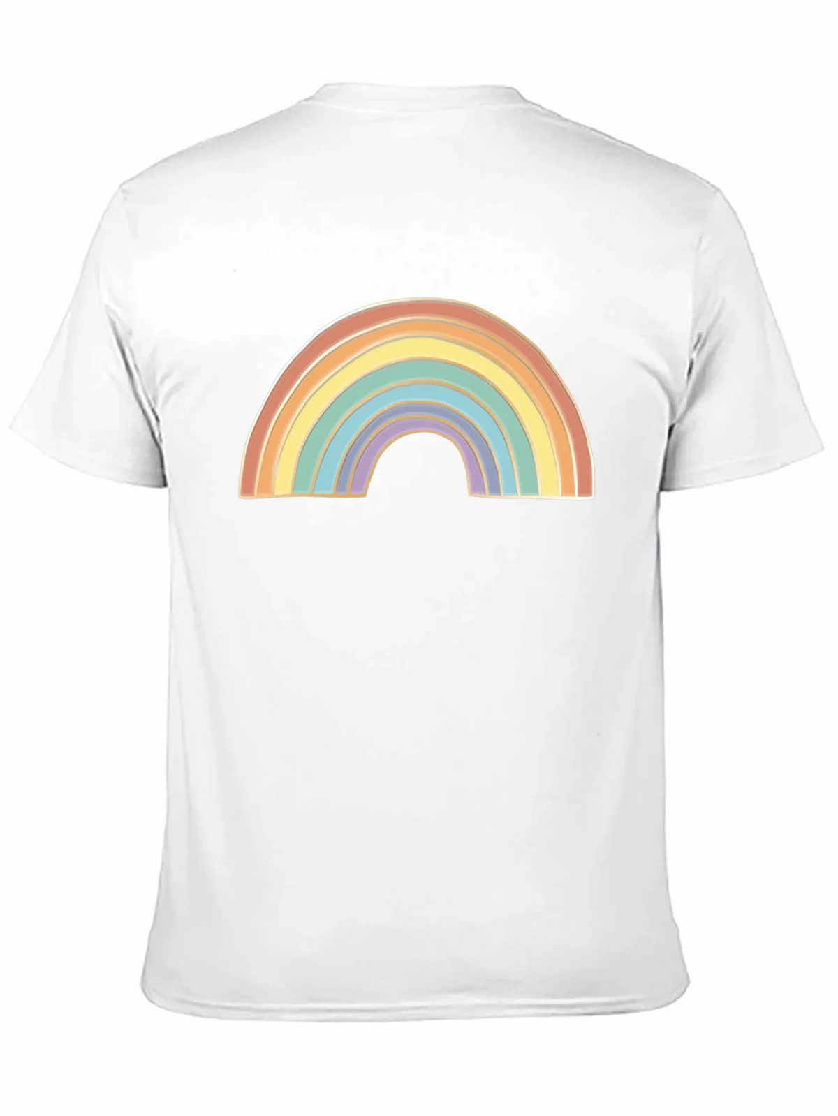 Rainbow Graphic Black T-Shirt product image 10