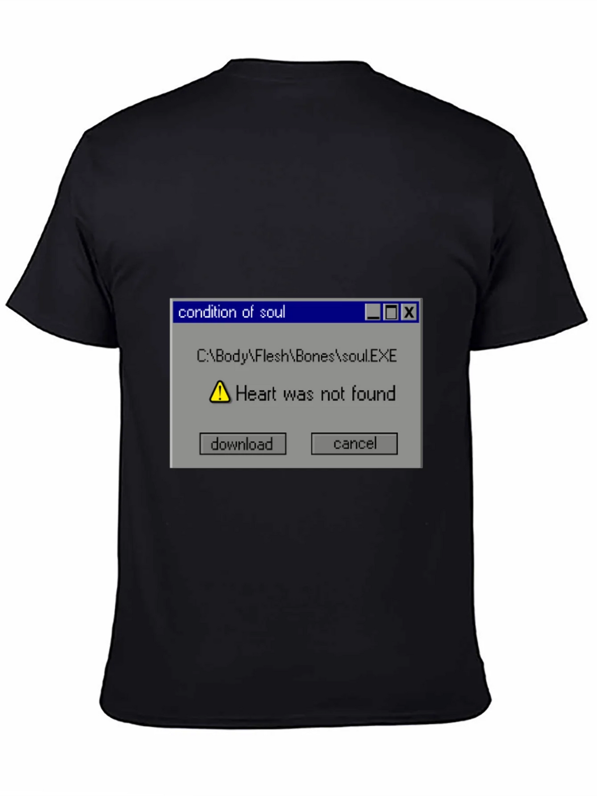 Condition of Soul Heart Not Found Graphic Tee product image 4