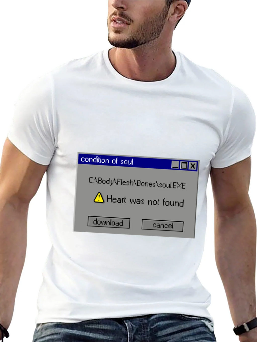 Condition of Soul Heart Not Found Graphic Tee product image 11