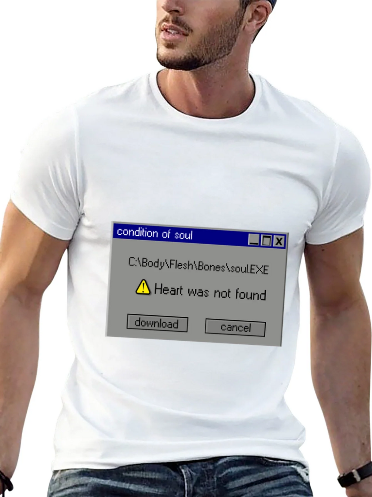 Condition of Soul Heart Not Found Graphic Tee product image 11