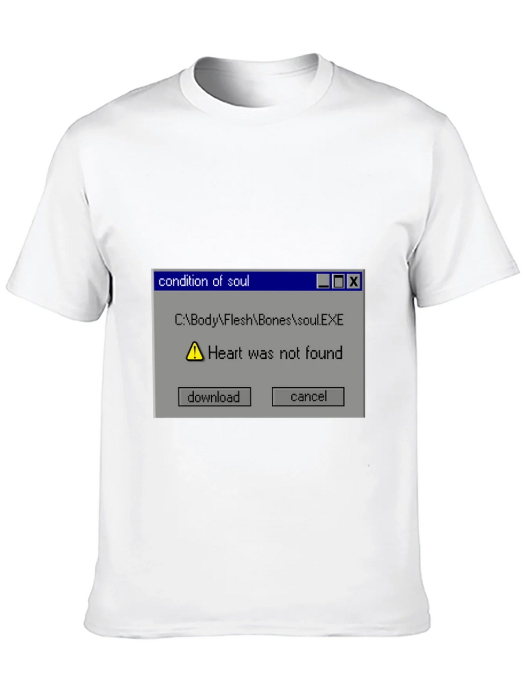 Condition of Soul Heart Not Found Graphic Tee product image 8