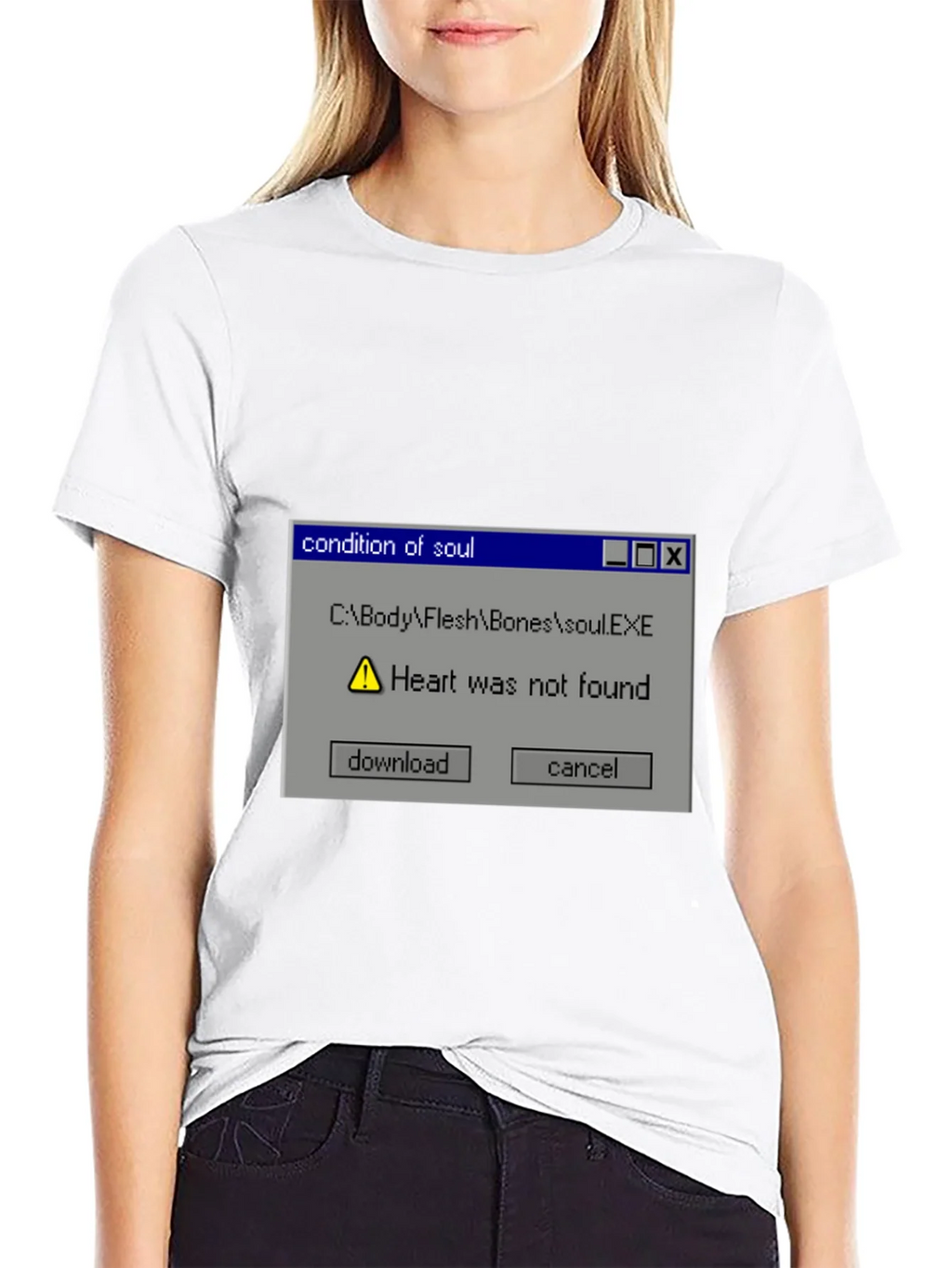Condition of Soul Heart Not Found Graphic Tee product image 7