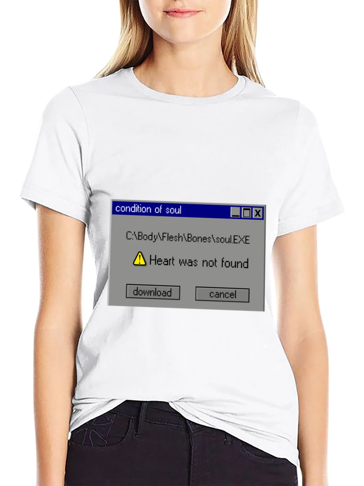 Condition of Soul Heart Not Found Graphic Tee product image 7