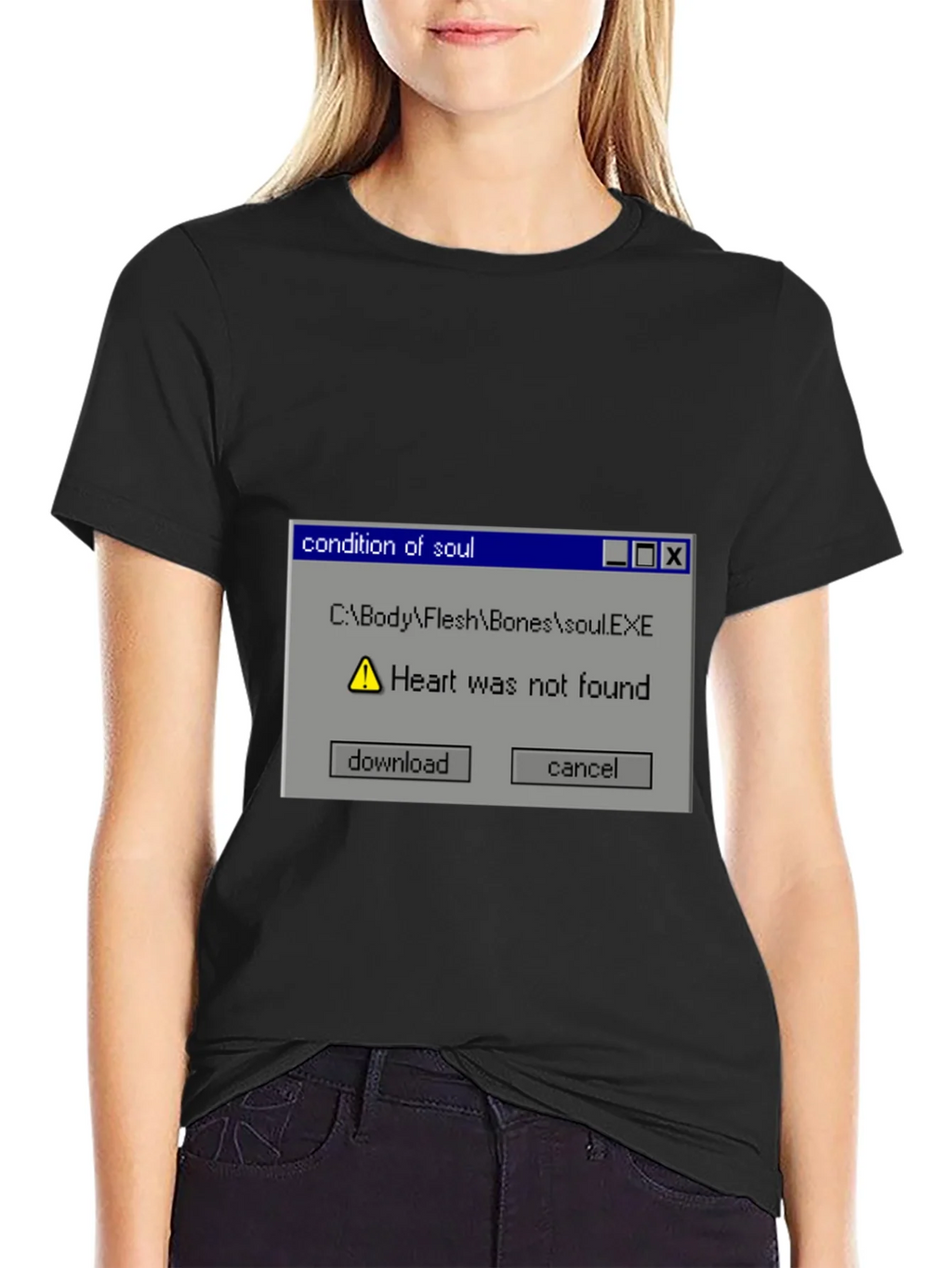 Condition of Soul Heart Not Found Graphic Tee product image 2