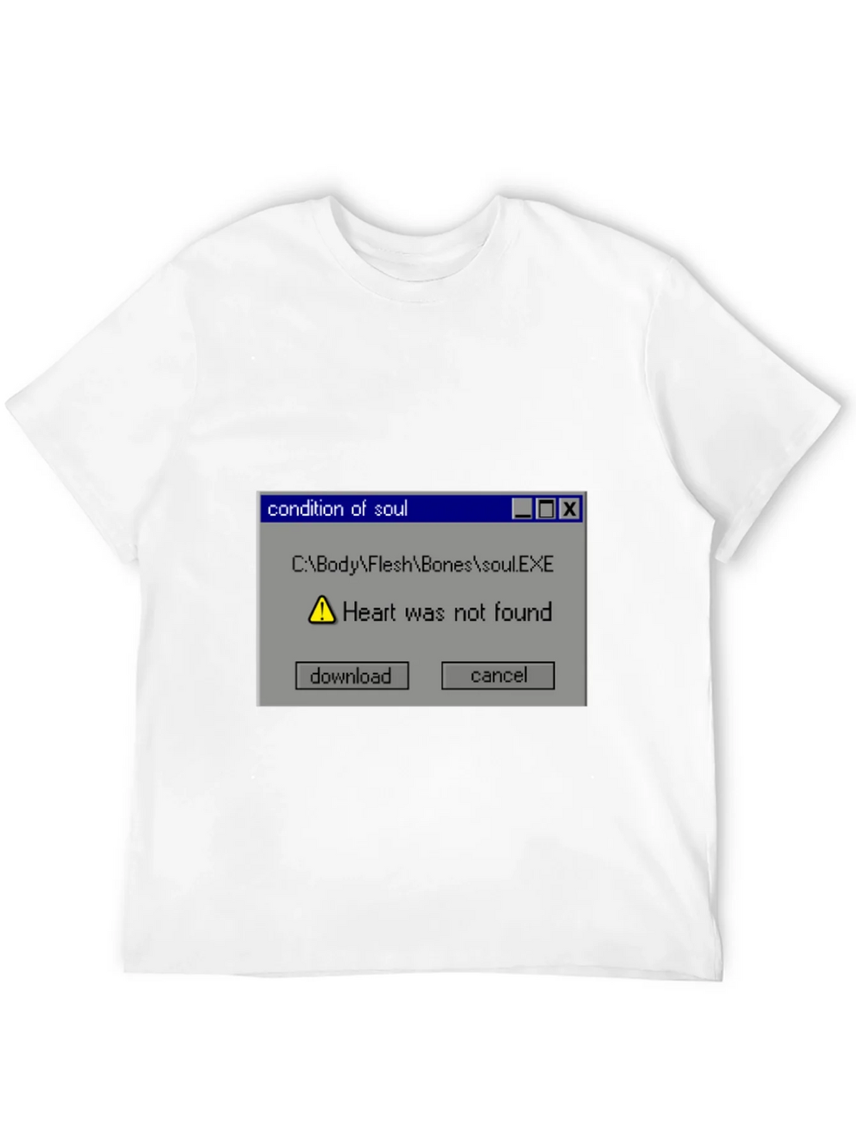 Condition of Soul Heart Not Found Graphic Tee product image 10