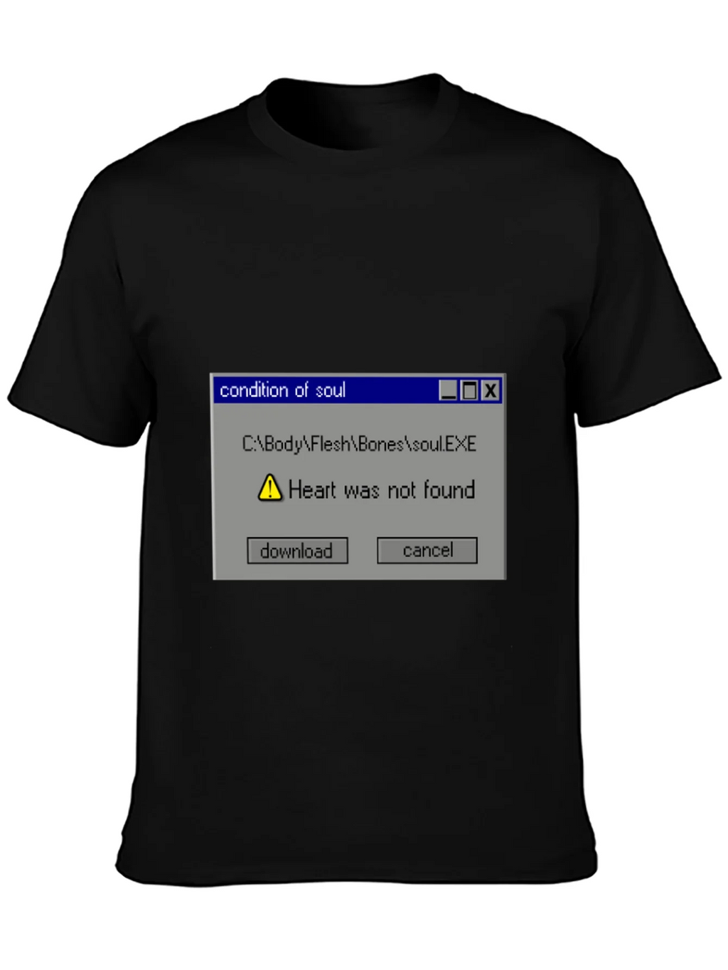 Condition of Soul Heart Not Found Graphic Tee product image 3
