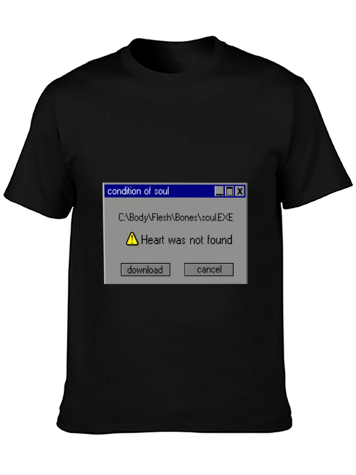 Condition of Soul Heart Not Found Graphic Tee product image 3
