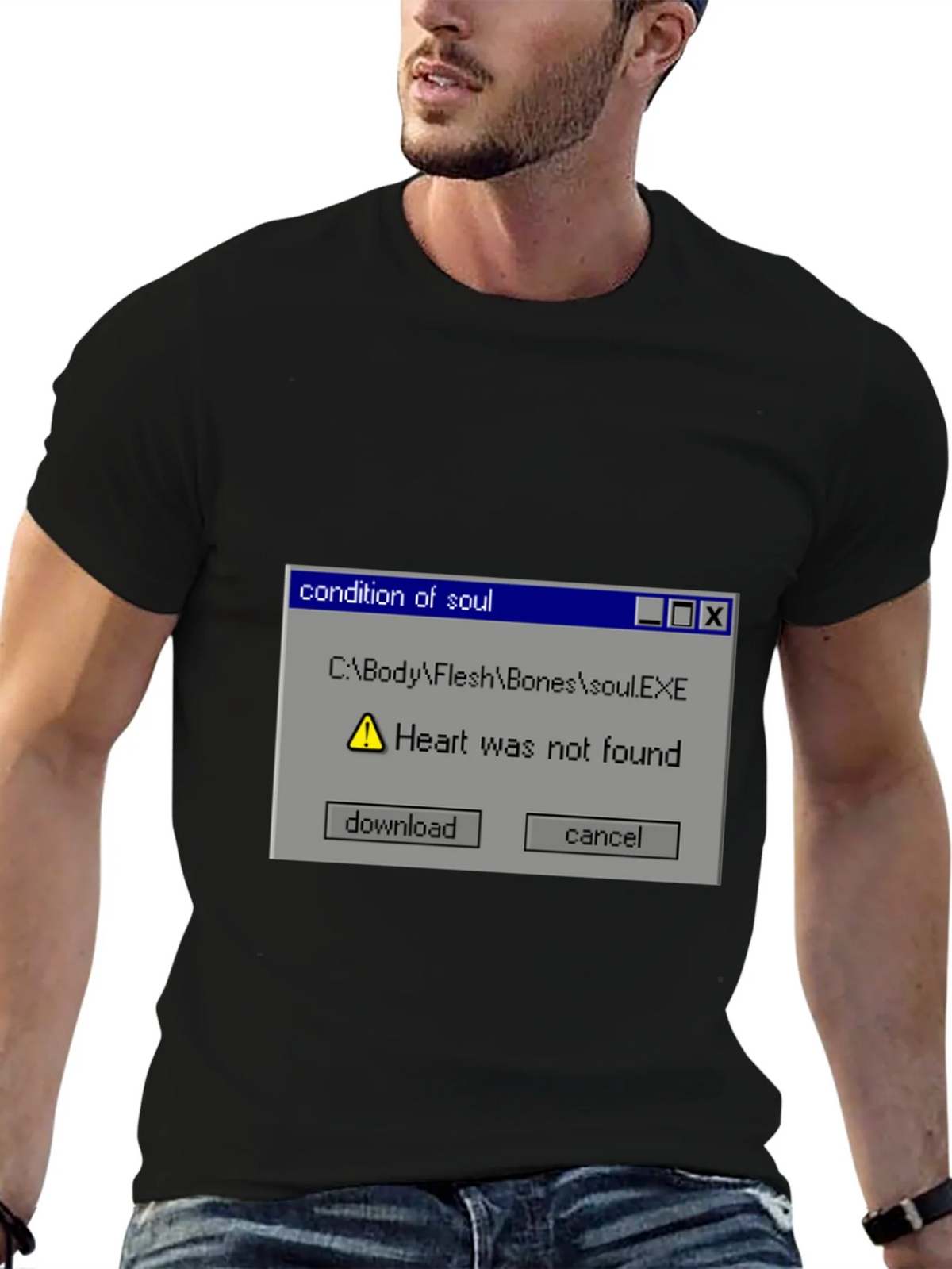 Condition of Soul Heart Not Found Graphic Tee product image 5