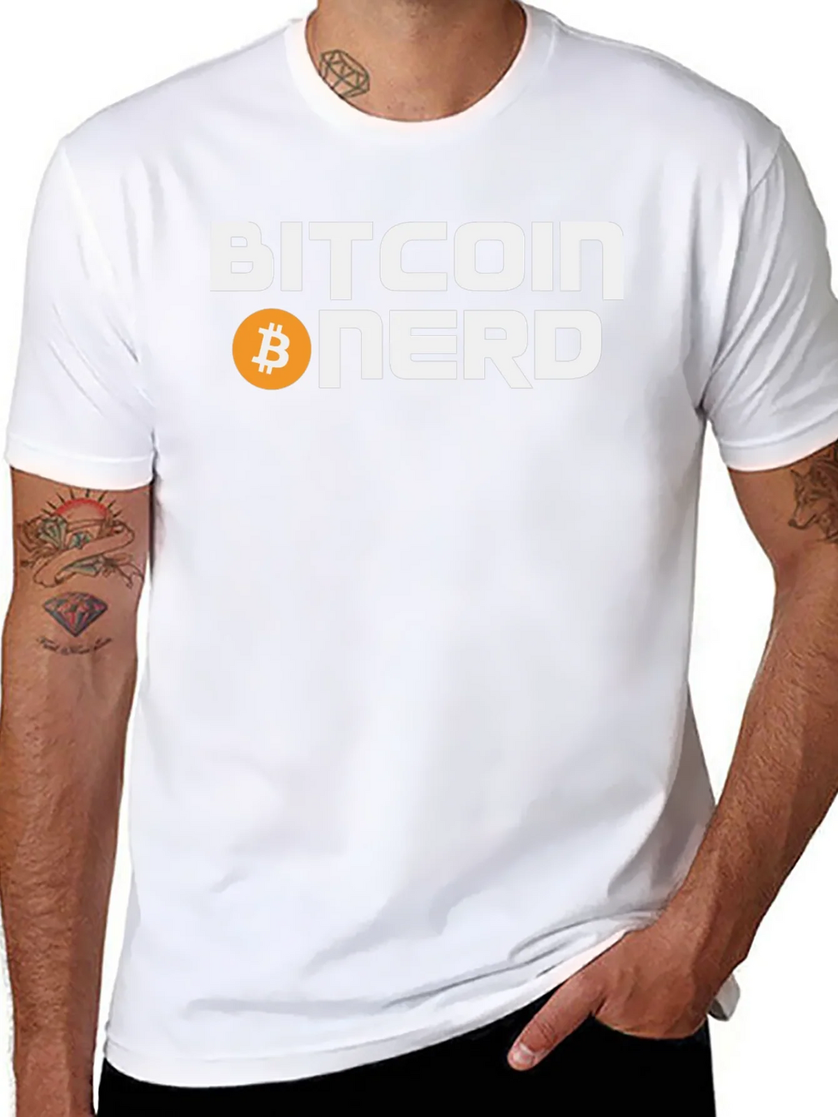 Bitcoin Nerd Graphic T-Shirt - Cryptocurrency Tee product image 7