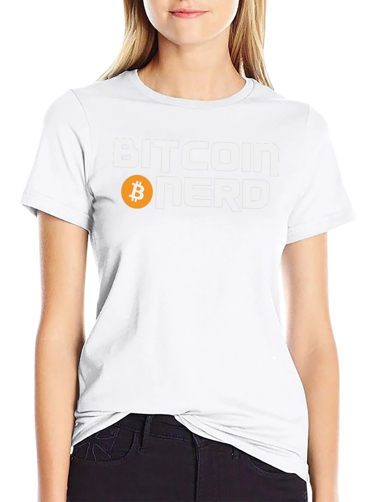 Bitcoin Nerd Graphic T-Shirt - Cryptocurrency Tee product image 8